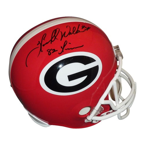 Herschel Walker Autographed Georgia Bulldogs Deluxe Full-Size Replica Helmet w/ "82 Heisman"