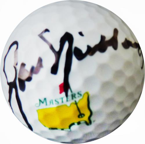 Jack Nicklaus Autographed (Masters Logo) Golf Ball - PSADNA