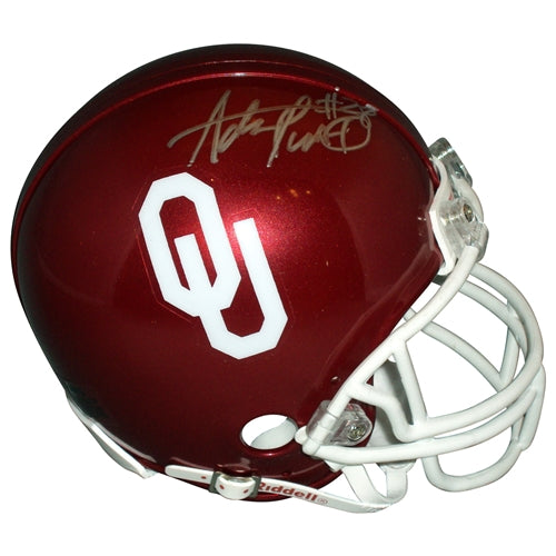 Adrian Peterson Autographed Oklahoma Sooners Mini Helmet