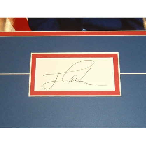 President Jimmy Carter Autographed "Signature Series" Frame