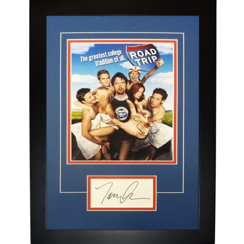 Tom Greene Autographed Road Trip (Movie) "Signature Series" Frame